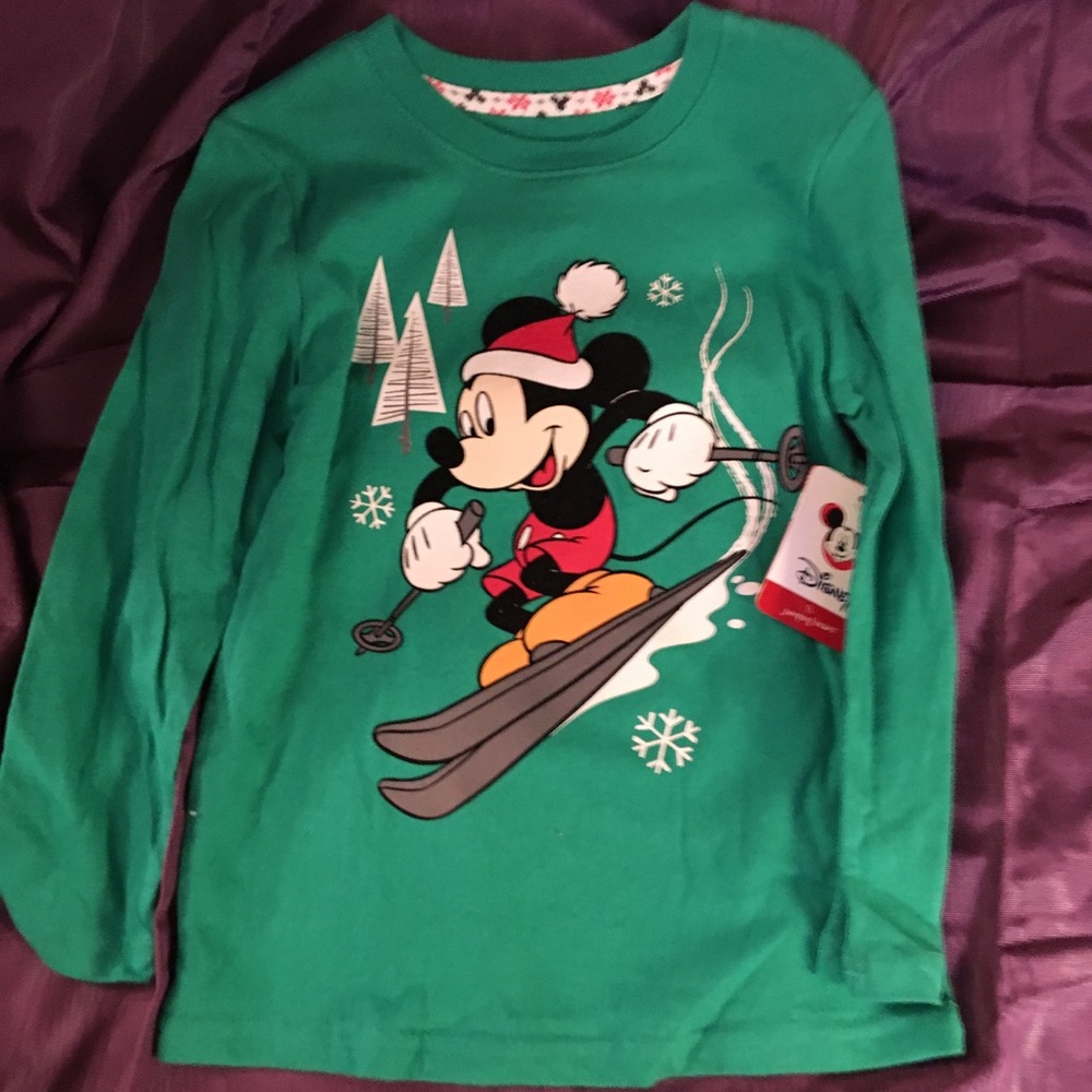 4t Mickey long sleeve tshirt 1 of 2 Christmas